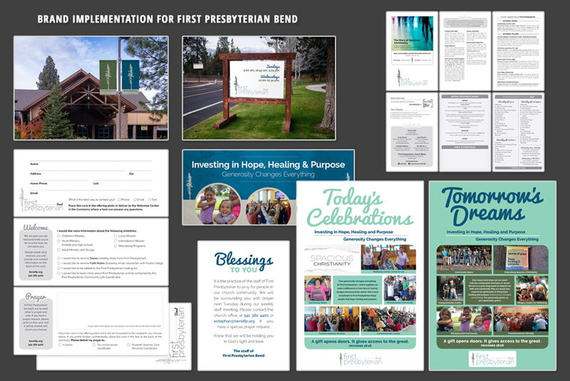 Implementation of New Brand for First Presbyterian Bend